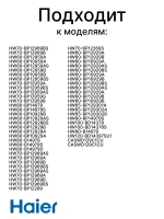 Уплотнитель бака для стиральных машин Haier (860мм) 0020301007