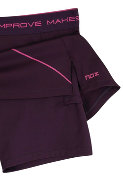 Теннисная юбка NOX Pro - deep purple