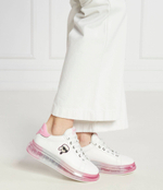 Кожаные кроссовки kapri kushion Karl Lagerfeld - белый(KL62630N)