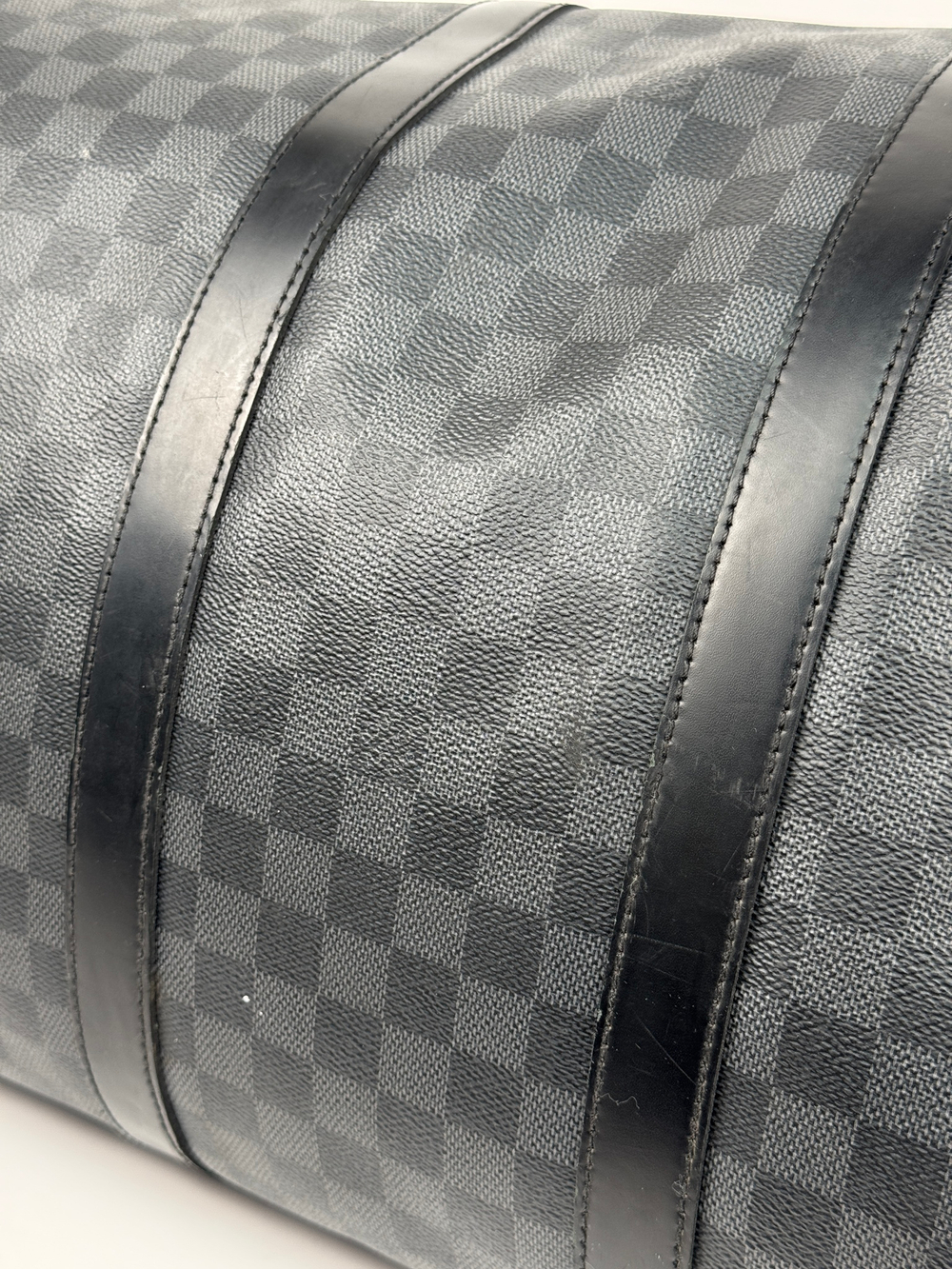 Сумка Louis Vuitton Keepall 55 Bandouliere Damier Graphite