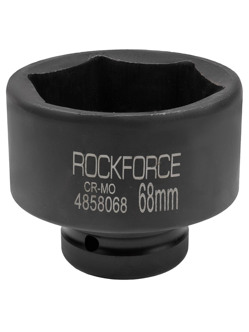 Головка ударная глубокая 1'', 68мм (6гр) RockForce RF-4858068
