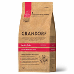 Сухой корм Grandorf Adult Medium для взрослых собак средних и крупных пород ягненок с индейкой 1 кг