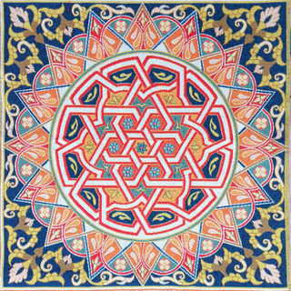 Ткань купон Бао-Бао, 48x48 см