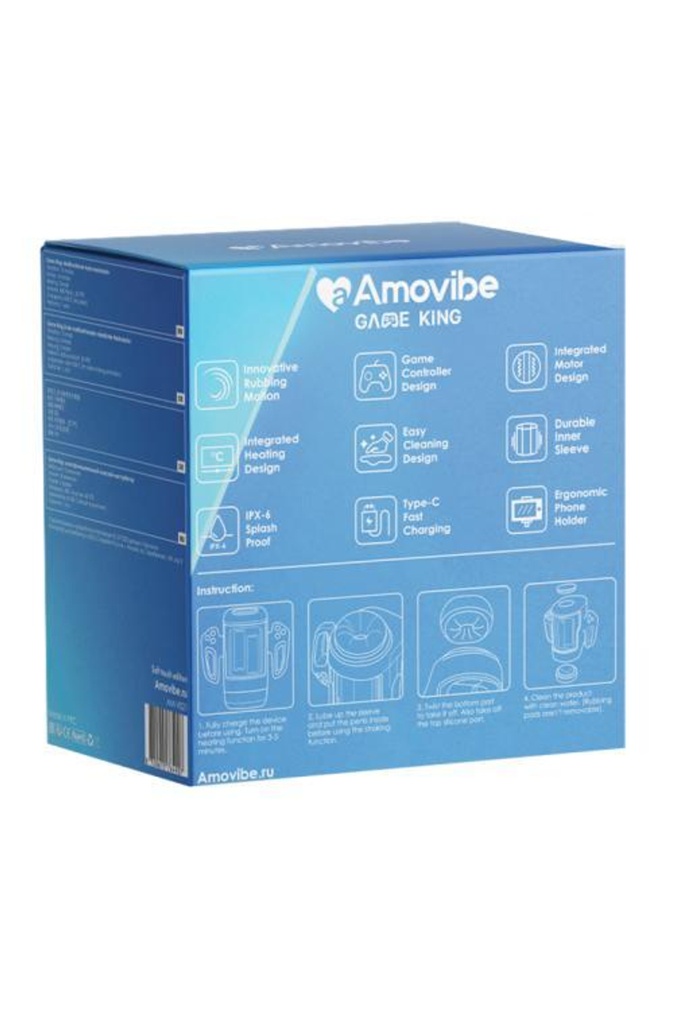 Инновационный робот-мастурбатор Amovibe Game King