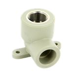 Уголок комбинированный с креплением FV-Plast 25x1/2" внутренняя резьба
