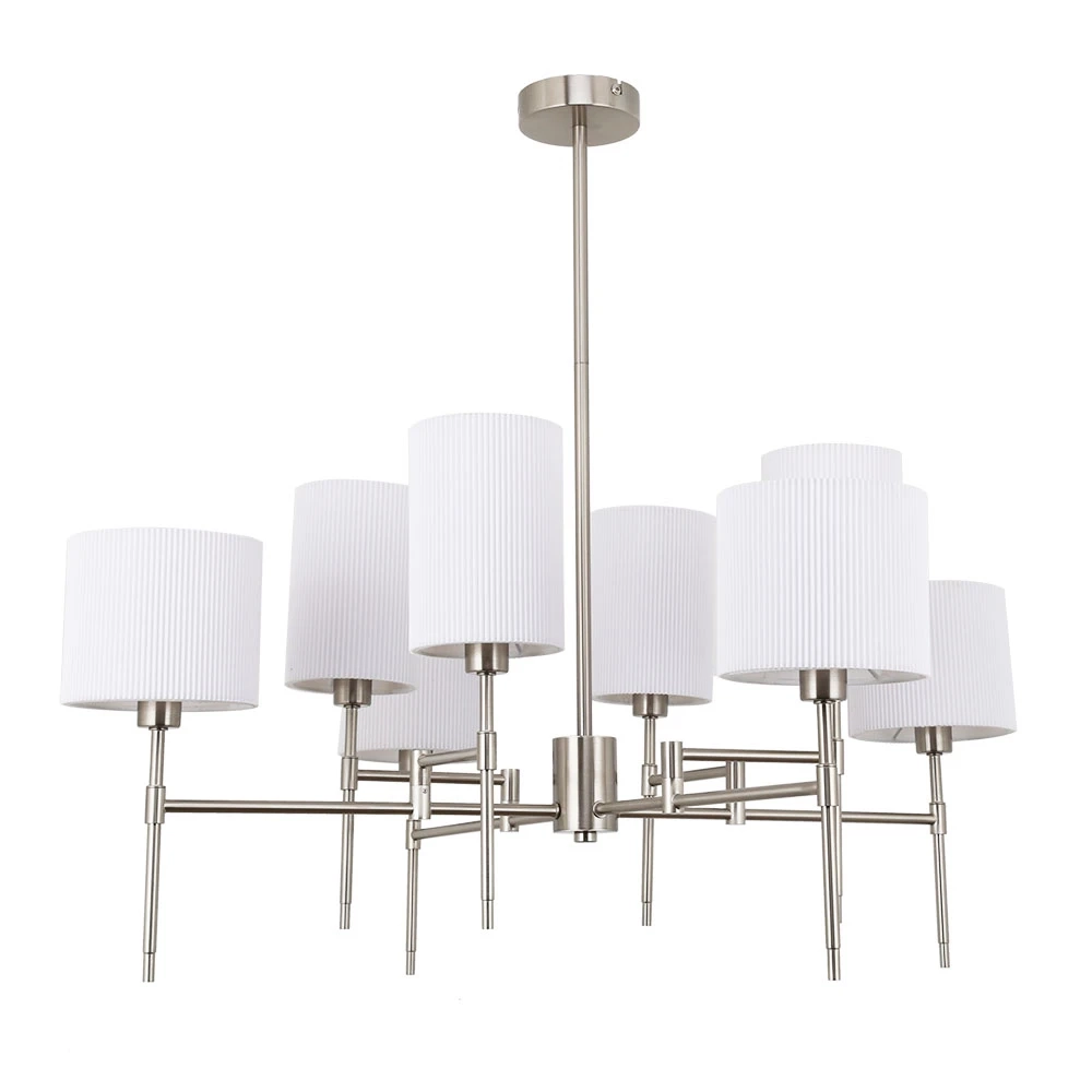 Люстра на штанге Arte Lamp DEBORA A4108LM-8SS