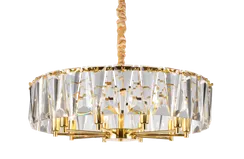 Люстра подвесная NewRgy 5513E/10 GD, 10×40 Вт, золотая