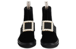 Roger Vivier Viv" Rangers Chelsea Boots Women"s Black