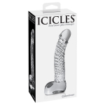 Анальный стимулятор Icicles №61 - 16,5 см. (Цвет: прозрачный)