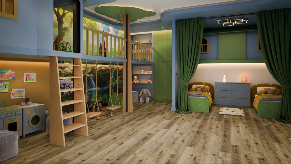 LVT-плитка Damy Floor T7020-4 — LVT Дуб Провинциальный/Provincial Oak