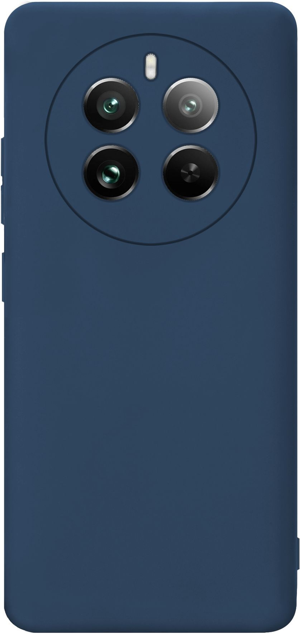 Мягкий Soft Touch чехол из силикона для REALME 12 PRO / 12 PRO PLUS с бархатной подкладкой