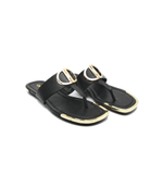 кожаное вьетнамки halcott DKNY - черный(K4051669)