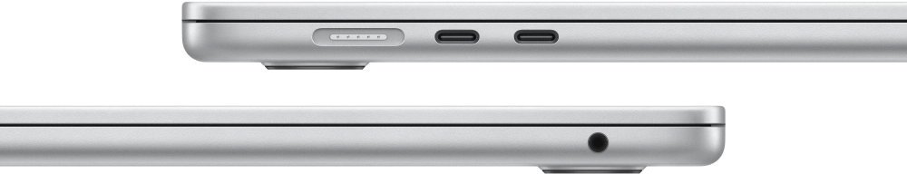 Ноутбук Apple MacBook Air A3241 M4 10 core 24Gb SSD512Gb/10 core GPU 15.3" Liquid Retina (2880x1864) macOS silver WiFi BT Cam (MC6J4LL/A)