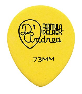 Медиаторы делрин, 72шт, .73мм, D'Andrea RD347-073MD Formula Delrex
