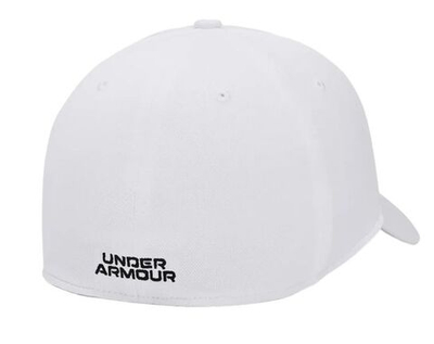Теннисная кепка Under Armour Men's UA Blitzing Cap - white/black