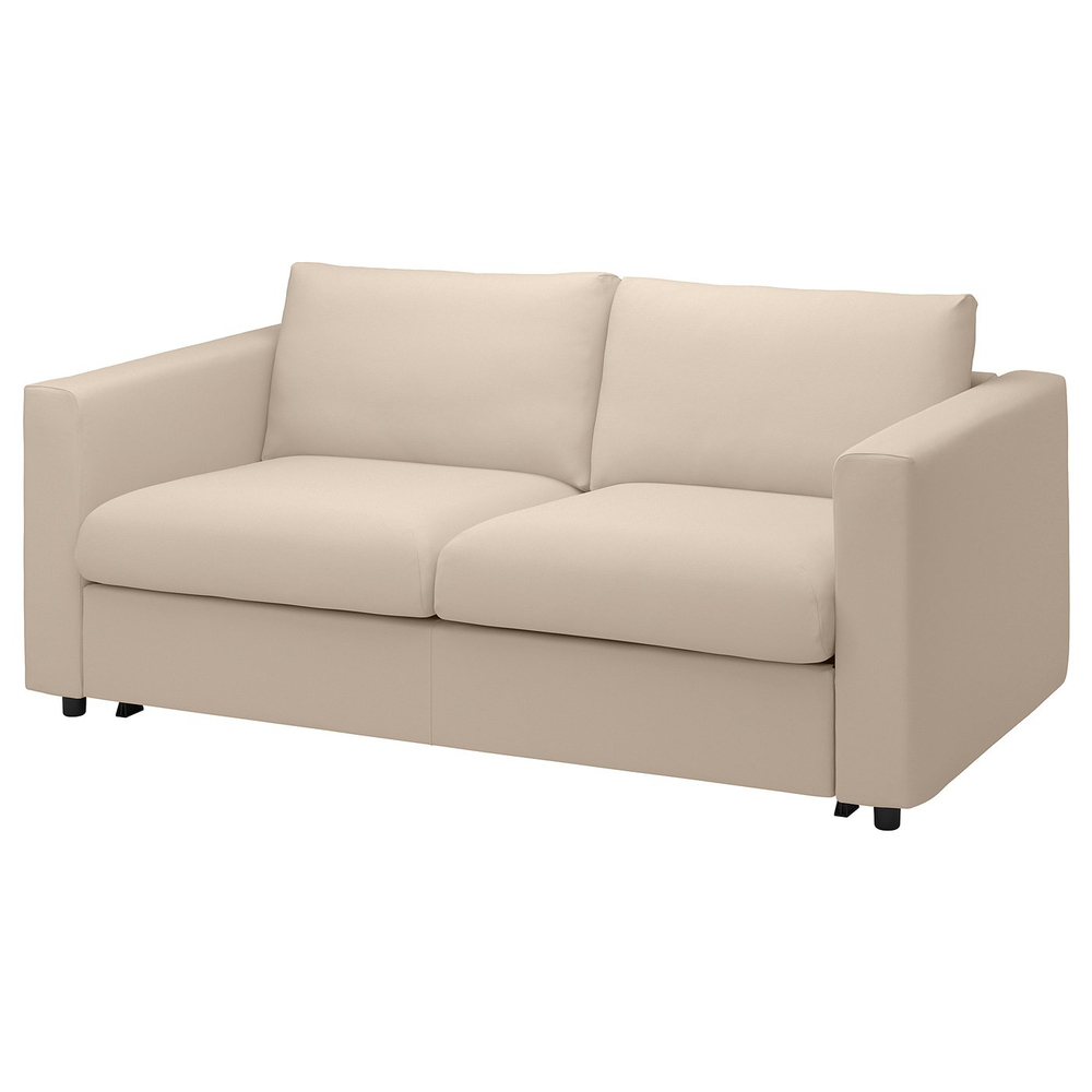 IKEA VIMLE  (ИКЕА ВИМЛЕ)  -  Чехол на 2-местный раскладной диван - Халларп бежевый