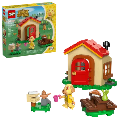Конструктор LEGO Animal Crossing 77058 Уютный дом Голди