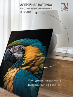 Картина на стену "Кеша" 30х40см 1шт.