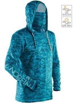 Джемпер Norfin SUN PRO MARLIN HOODIE GREEN р.XL