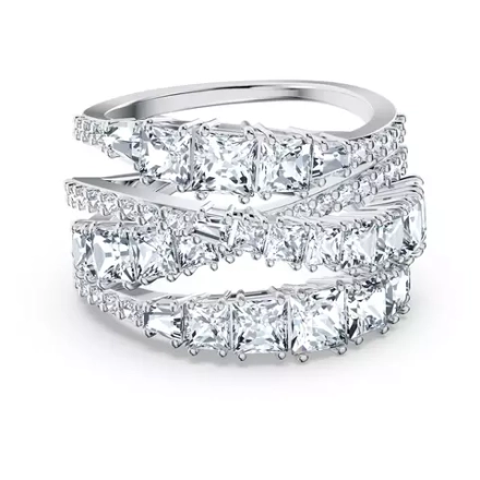 HYPERBOLA:RING WRAP CZWH/RHS FULL PAVE60