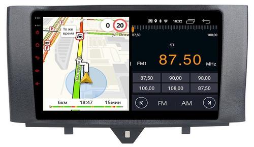 Магнитола для Smart ForTwo/ForFour 2012-2015 - Parafar PF215FHD на Android 13, CarPlay, 4G SIM-слот