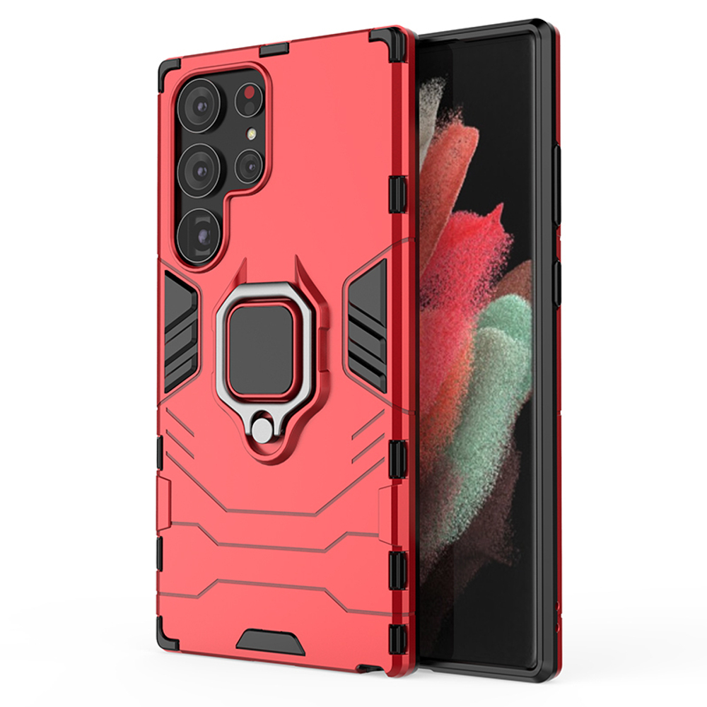 Противоударный чехол с кольцом Panther Case для Samsung Galaxy S23 Ultra