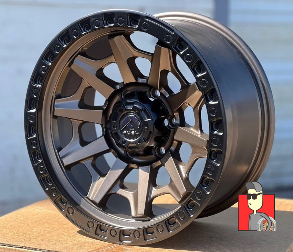 Комплект дисков Fuel Off-Road 17x9 et0 6x139.7