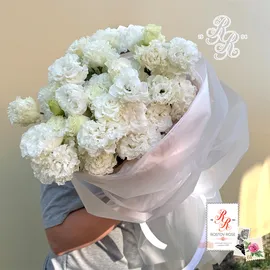 Букет белых Эустом (Алиса)