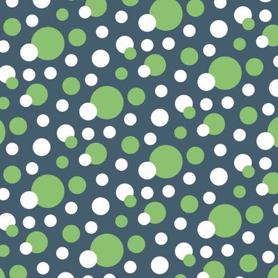 Buy geometry fabric abstract circles green