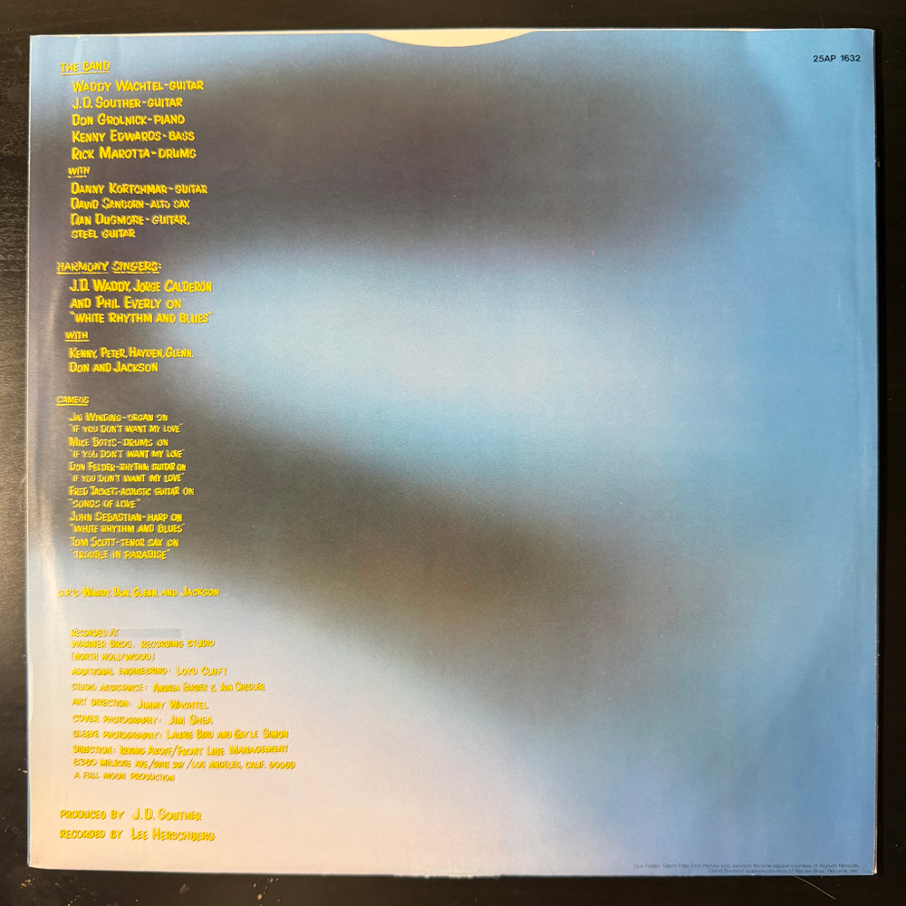 J.D. Souther – You're Only Lonely (Япония 1979г.)
