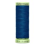 Нитки отделочные Gutermann Top Stitch 30 (30 метров), 5 кат. | 967 водная синь