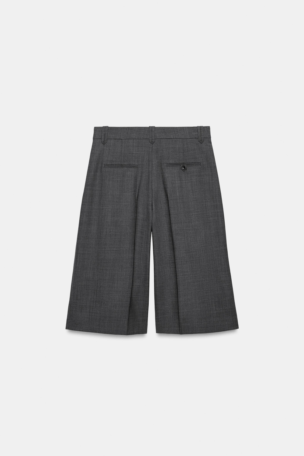 ДЛИННЫЕ ШЕРСТЯНЫЕ ШОРТЫ — ZW COLLECTION — ZARA