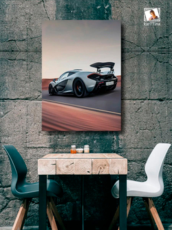 Картина "Nissan GT-R", модульная 50х70см 1шт.