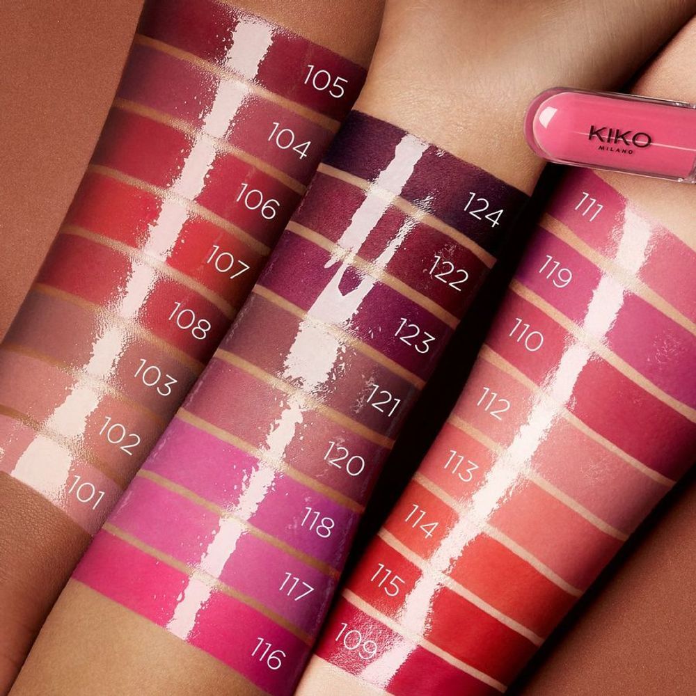 Стойкая двусторонняя жидкая помада KIKO Milano Unlimited double touch - 118