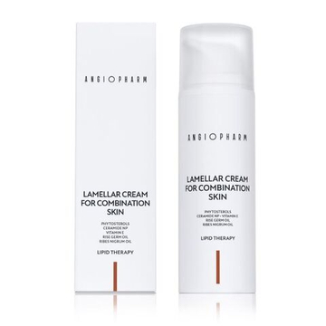ANGIOPHARM ЛАМЕЛЛЯРНЫЙ КРЕМ ДЛЯ КОМБИНИРОВАННОЙ КОЖИ, 50 Мл | LAMELLAR CREAM FOR COMBINATION SKIN