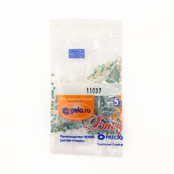 Бисер Preciosa 10/0, 50 г (10 шт по 5 г), цв.11037
