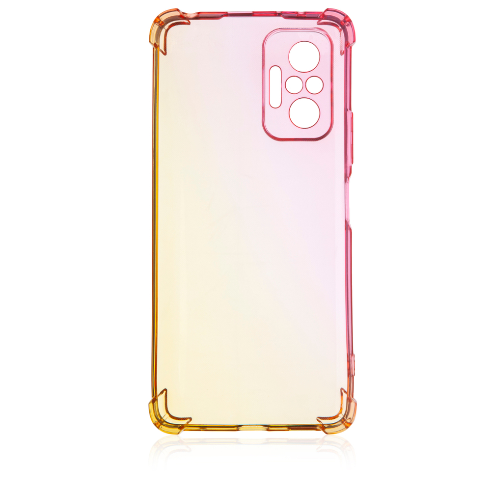 Чехол ROSCO для Xiaomi Redmi Note 10 Pro (арт. XM-RN10P-HARD-TPU-PINK-GOLD)