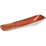 Тарелка керамическая «Corsica orange» сервировочная 36*9,5*5,5см