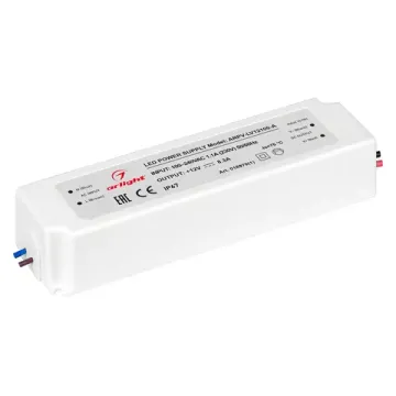 Блок питания для светодиодной ленты ARPV-LV12100-A 018970(1)(12V, 8.3A, 100W) Arlight