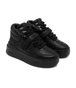 Кожаные кроссовки krew max kc kollar Karl Lagerfeld - черный(KL63350)