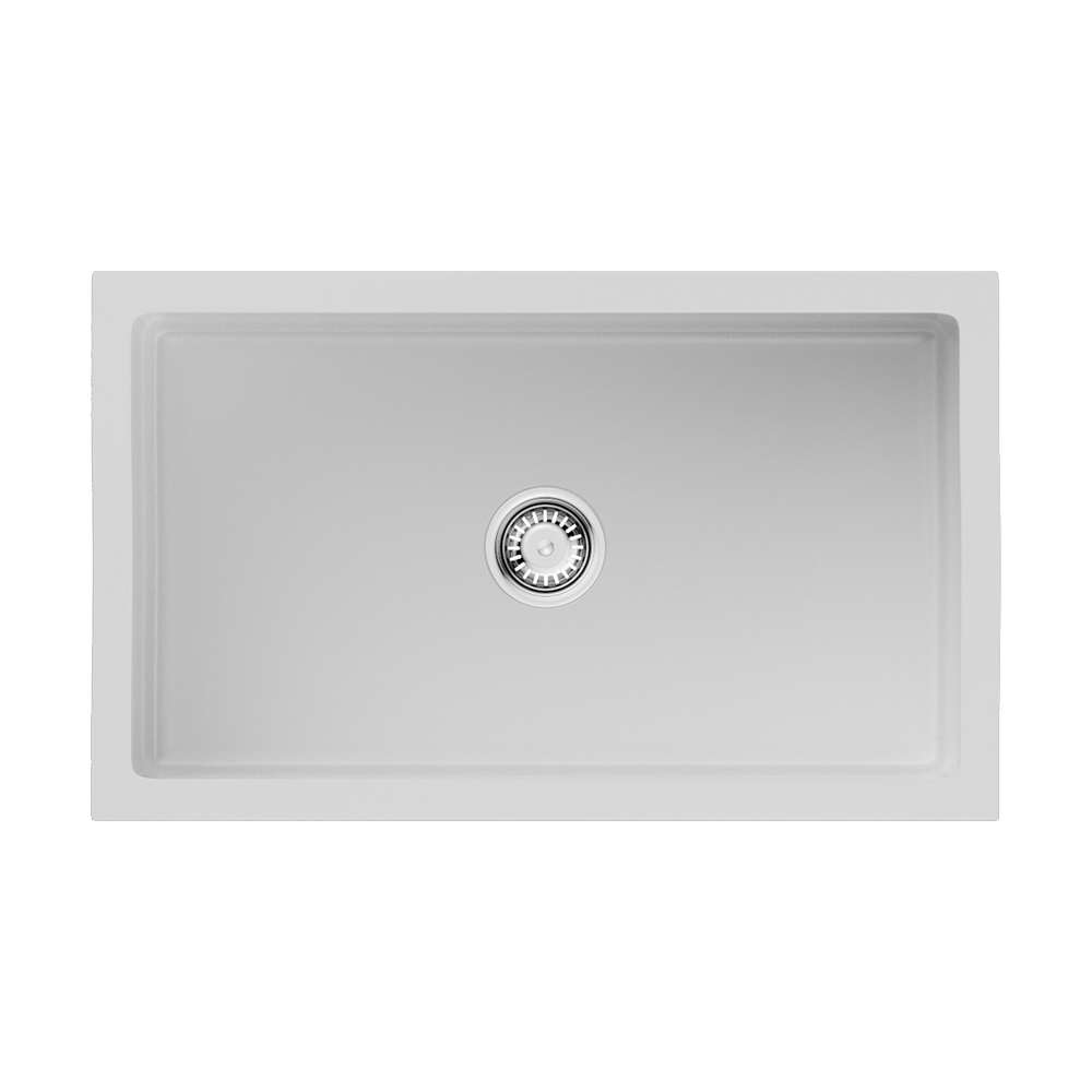 Мойка Mikura 76-WH Glossy Natceramic/белый
