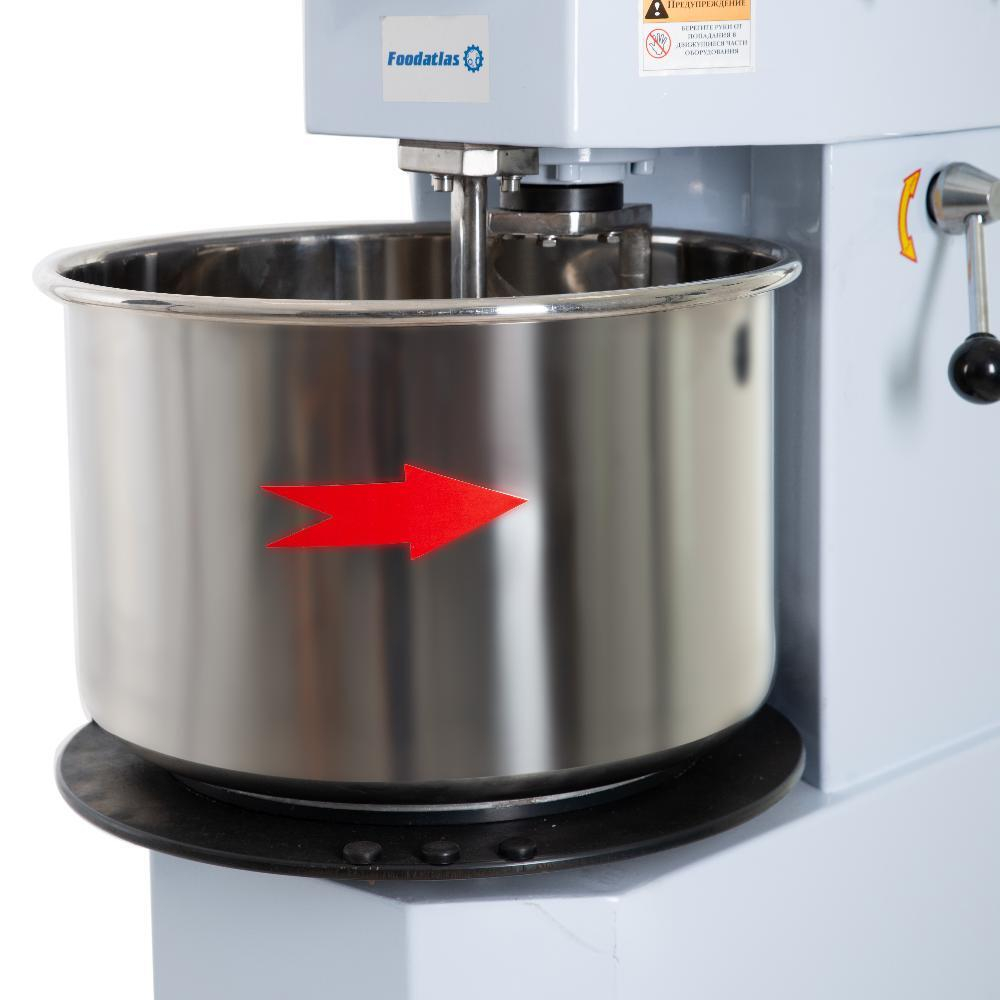 Тестомес спиральный THS-30A Foodatlas Eco