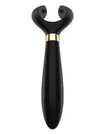 Чёрный вибромассажер для пар Satisfyer Endless Fun