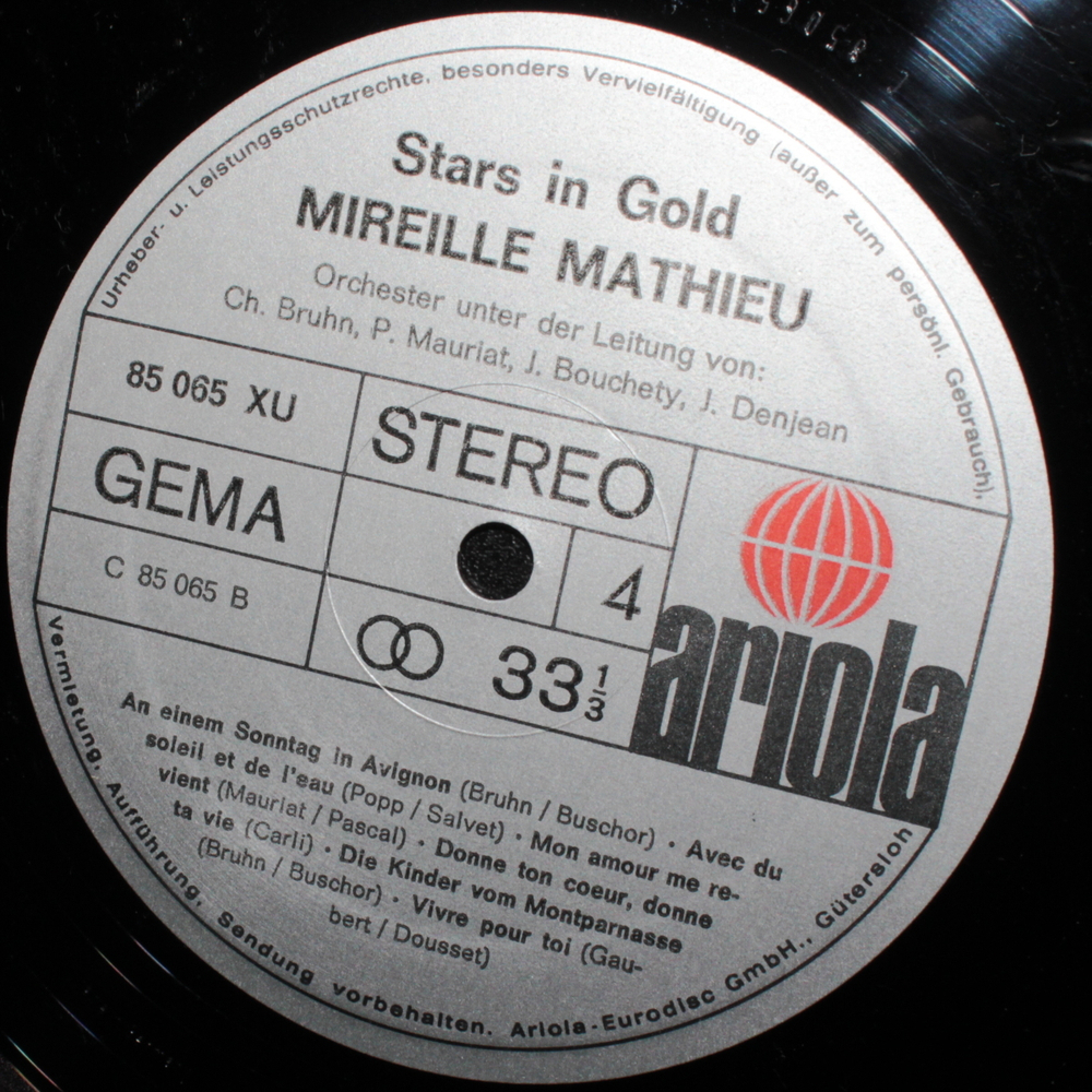 Mireille Mathieu / Stars In Gold (2LP)