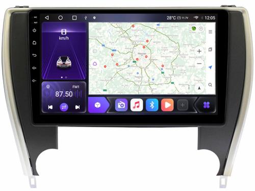 Магнитола для Toyota Camry 2014-2018 (USA) - Kuberg SF-1608A QLed, Android 12, Быстрая, CarPlay, 4G SIM-слот