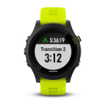Умные часы Garmin Forerunner 935 HRM-Tri черно-зеленые (010-01746-06)