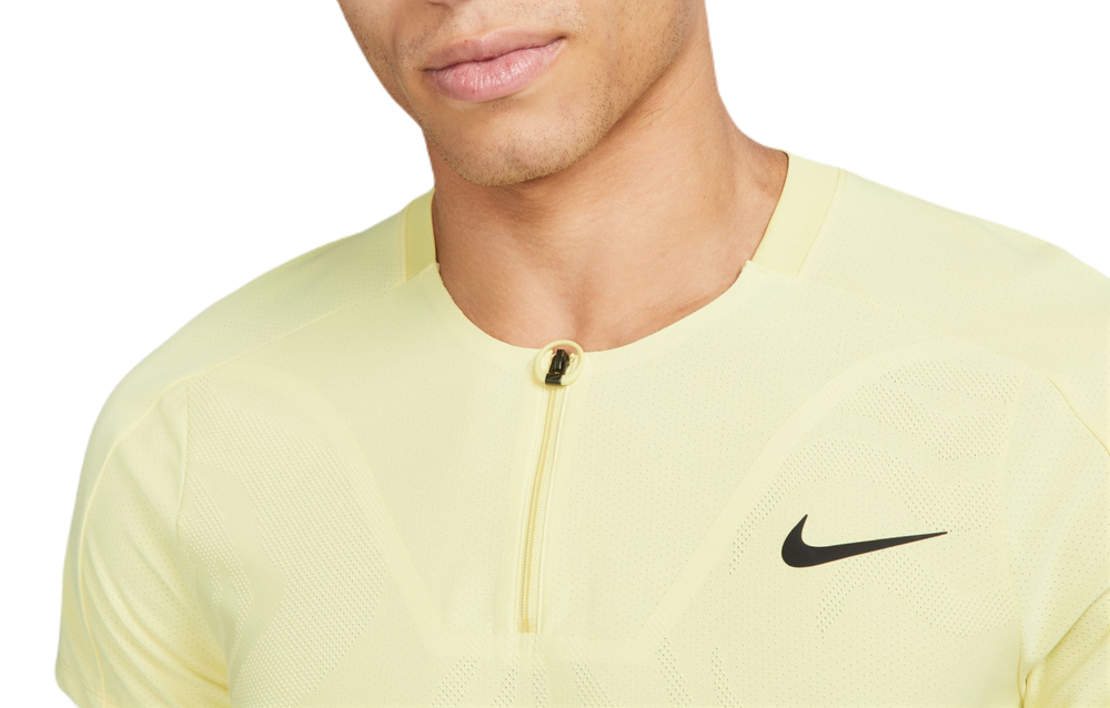 Мужское теннисное поло Nike Court Dri-Fit Adventage Slam Tennis Polo - желтый