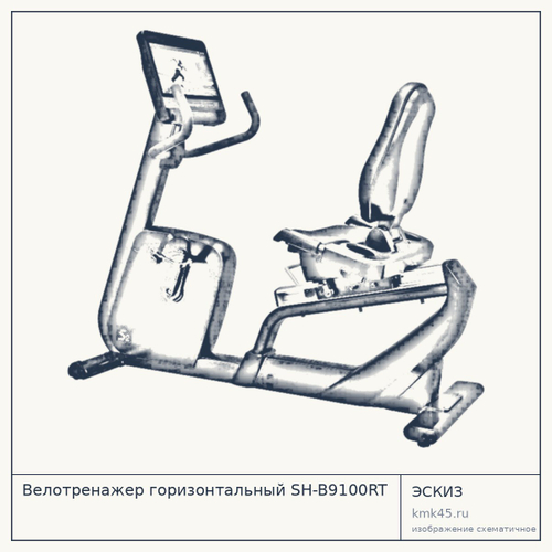 Велотренажер горизонтальный SH-B9100RT — от 313 000 ₽