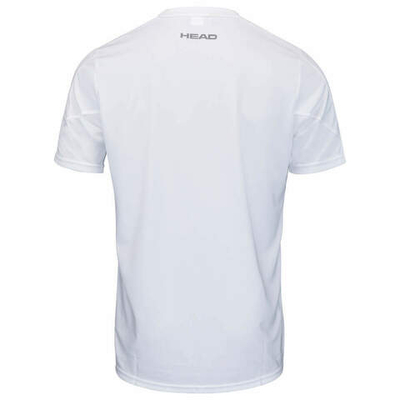Футболка для мальчика теннисная Head Boys Club 22 Tech T-Shirt - white