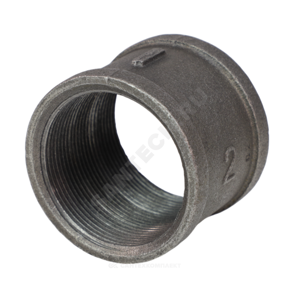 Муфта прямая чугун Ду 20 (3/4") ВР Fittex PLUS